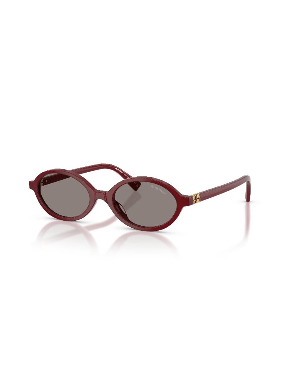 New Miu Miu Women's Sunglasses Grey Lens Acetate Frame MU 04ZS 21I80Q 50